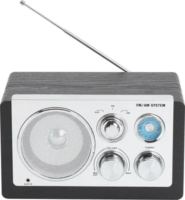 Zdjęcie produktu dla Denver TR-63B, Przenośny, Analogowy, AM, FM, 1,5 W, Czarny, Zewnętrzny