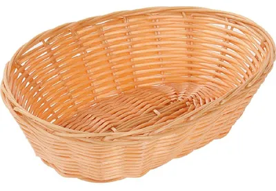 Produktbild von Brot- und Obstkorb oval, Polypropylen, 375 x 150 x 70 mm (BxTxH)