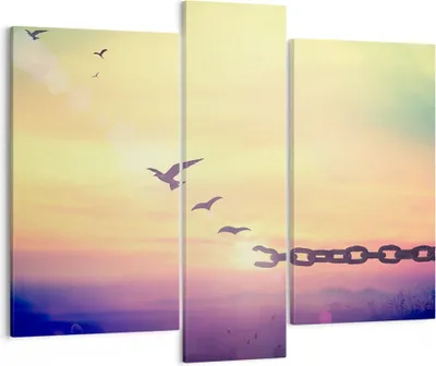Produktbild von Bild auf Leinwand - Leinwandbild - Vogel Natur Wiese - 95x80cm - Wand Bild - Wanddeko - Wandbilder - Leinwanddruck - Bilder - Kunstdruck - Wanddekoration - Leinwand bilder - Wandkunst - CB95x80-3917