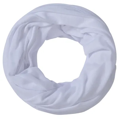 Produktbild von Jersey Stoff Loop Schal Weiss