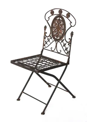 Produktbild von Stuhl Avis aus Metall Schmiedeeisen Klappstuhl 1840 Gartenstuhl Bistrostuhl