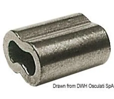 Image de Douille à sertir cuivre 3 mm , 10 pièces