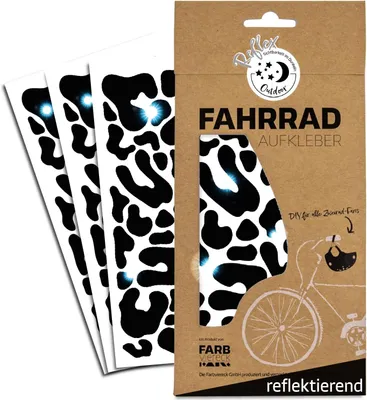 Productafbeelding van Reflecterende stickers luipaard - 42 per vel