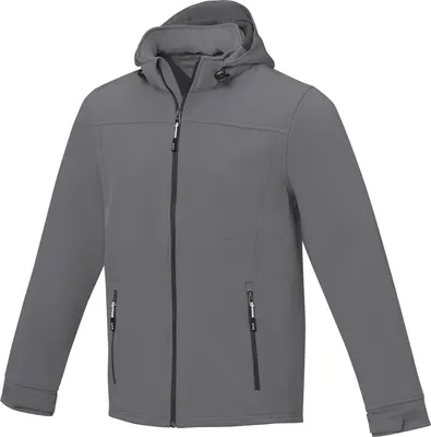 Imagen del producto de Chaqueta softshell para hombre Elevate Langley (talla XL), color gris acero