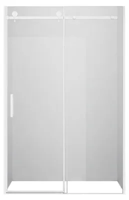 Produktbild von Glaszentrum Hagen 145x195 cm Schiebetür Duschtür ESG Glas