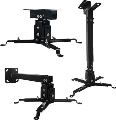 Produktbild von Famanu Projektorhalterung für Decken- oder Wandmontage - Verstellbare Höhe und ausziehbare Arme