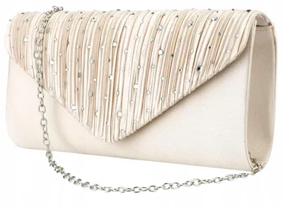 Image de Sac à bandoulière élégant pour femmes, beige/doré, synthétique, 22x12 cm