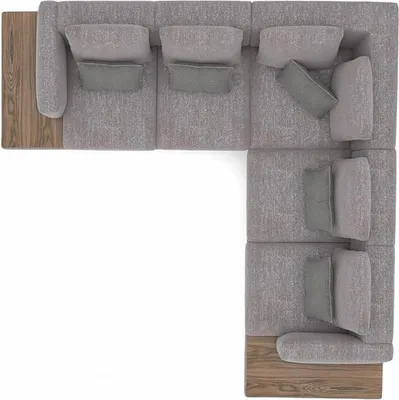 Produktbild von Wohnzimmer Garnitur 2tlg Textil Sofa Couch L-Form Neu Couchtisch Luxus Möbel
