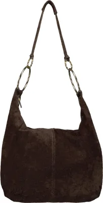 Produktbild von Hausfelder Manufaktur Beuteltasche Velours Braun onesize