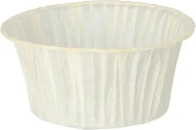 Produktbild von PAPSTAR Muffins-Backförmchen Ø 5 cm, 3,2 cm hoch, weiß | Folie (250 Stück)