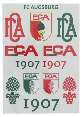 Zdjęcie produktu dla Zestaw naklejek FC Augsburg