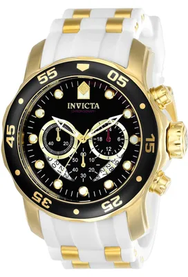 Obrázek produktu pro Invicta Pro Diver - SCUBA 20289 Pánské Hodinky - Quartz Hnutí - Nerezová Ocel s Černým Ciferníkem - 48 mm