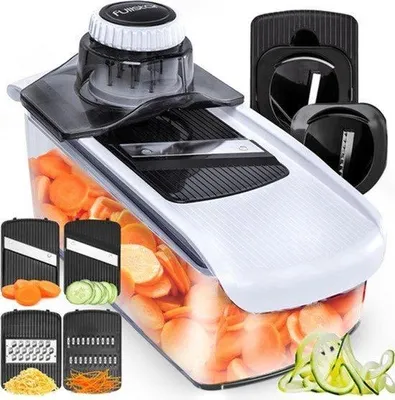 Productafbeelding van Keuken Mandoline Snijder en Juliennesnijder 6-in-1
