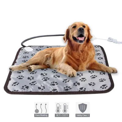 Produktbild von Heizkissen für Haustiere,elektrisches Heizkissen für Wärmematte für Hunde und Katzen 50 * 70cm