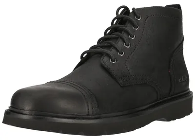 Produktbild von CLARKS Schnürboots Weltridge Zip mit Zehenkappe 1216 Black Leather 41
