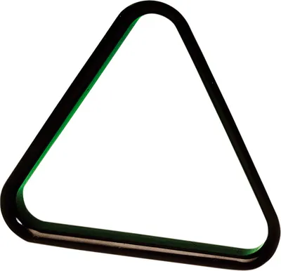 Image de Triangle black plastic 50.8mm