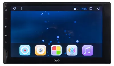 Obrázok produktu pre Autorádio Pni A8020 HD s GPS, čierne  Čierna, univerzálna veľkosť