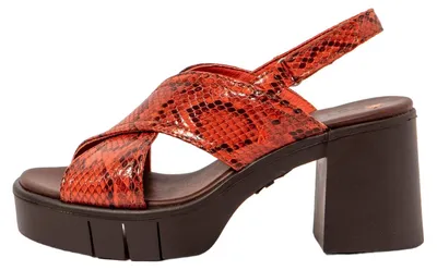 Produktbild von Art Sandalen mit Absatz Damen 1990 SNAKE TEJA / EIVISSA Farbe Orange