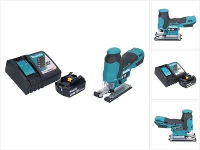 Produktbild von Makita DJV 185 RF1 Akku Pendelhubstichsäge 18 V Brushless + 1x Akku 3,0 Ah + Ladegerät