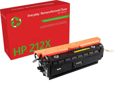 Produktbild von Everyday™ Gelb Tonermodul von kompatibel mit HP 212X (W2122X), Hohe Kapazität, 10000 Seiten, Gelb