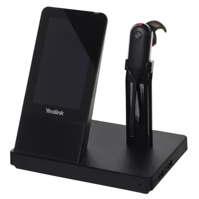 Obrázok produktu pre Yealink WH67 Teams, Bezdrôtový, Kancelária / call centrum, 20 - 14000 Hz, 19 g, Slúchadlá s mikrofónom, Čierna