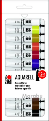 Obrázek produktu pro Sada akvarelových barev 12ml 12tub