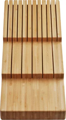 Produktbild von ORGA-BOX-1 Bambus Besteckeinsatz/Messereinsatz 174 x 448 mm für ORGA-BOX-1 Besteckeinsätze 60, 80, 100 und 120 cm Schrankbreite