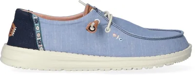 Produktbild von HEYDUDE Wendy Chambray Boho Damen Halbschuhe Blue Größe 43