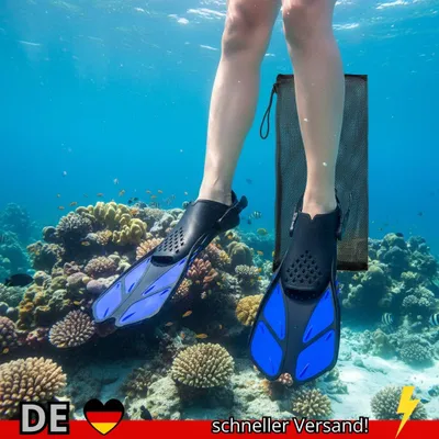 Produktbild von Schnorchelflossen Verstellbare Schnallen Schwimmflossen Kurze