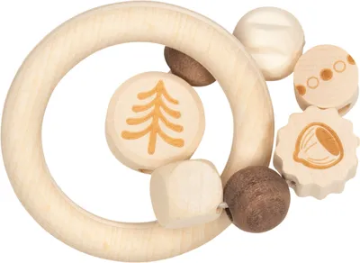 Image de Goki Anneau de préhension en bois Hérisson