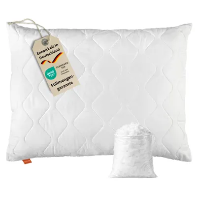 Produktbild von Kopfkissen 70 x 90 cm, Polster, 100% Mikrofaser, für Allergiker geeignet, sleepling Komfort 100