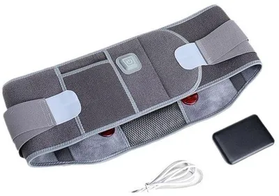 Produktbild von Elektrisches Lendenband mit Massagefunktion, 3 Massagemodi und 3 Heizstufen, für Männer/Frauen