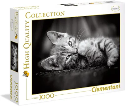 Produktbild von Clementoni Puzzle 39422 - Kätzchen (1000 Teile)