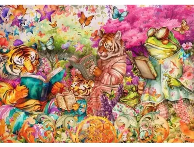 Productafbeelding van Boekenclub 1000-delige puzzel