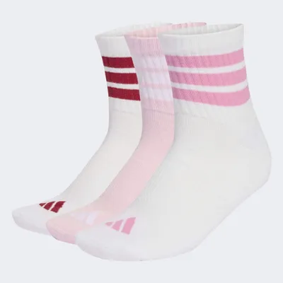 Produktbild von adidas 3 Stripes CUSHIONED SPORTSWEAR MID CUT SOCKS 3 PAIR PACK