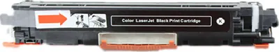 Produktbild von Tonerkartusche kompatibel mit HP CE310A / 126 Black für Color LaserJet Pro CP 1021, 1022, 1023, 1025, 1025 nw, 1026 nw, 1027 nw, 1028 nwLaserJet CP 1025 Color, CP 1025 NW ColorLaserJet Pro 100 Color MFP M175 a, MFP M175 b, MFP M175 c, MFP M175 e, MFP M175 nw, MFP M175 p, MFP M175 q, MFP M175 rLaserJet Pro M275, LaserJet Pro M275 a, LaserJet Pro M275 nw, LaserJet Pro M275 s, LaserJet Pro M275 t, LaserJet Pro M275 u