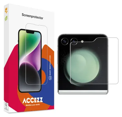 Produktbild von Accezz Screen Protector aus gehärtetem Glas Samsung Galaxy Z Flip 5 / 6 / 7 FE