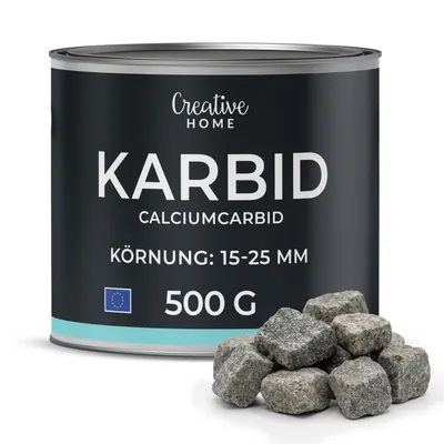 Produktbild von Creative Home Karbid gegen Maulwürfe Wühlmäuse | Reines Calciumcarbid 500g
