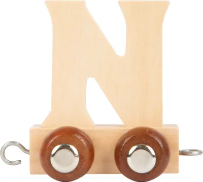 Image de Train de lettres en bois N