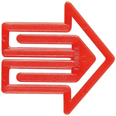 Produktbild von Büroklammern Pfeilklip 30mm VE=1000 Stück rot