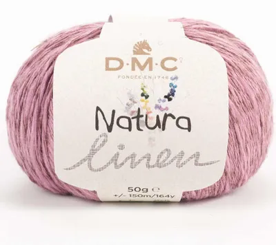 Produktbild von Auslaufmodell Natura Linen von DMC – Premium Sommergarn mit Leinen (50 g) color (136)