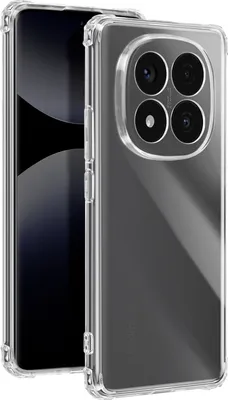 Produktbild von Avizar, Bumper-Hülle für Xiaomi Redmi Note 14 Pro / Pro Plus stoßfeste Ecken, Transparent
