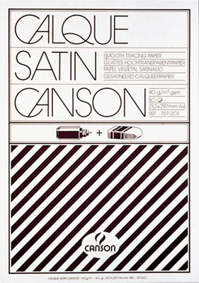 Produktbild von CANSON Transparentpapierblock DIN A4 90 g/qm 50 Blatt