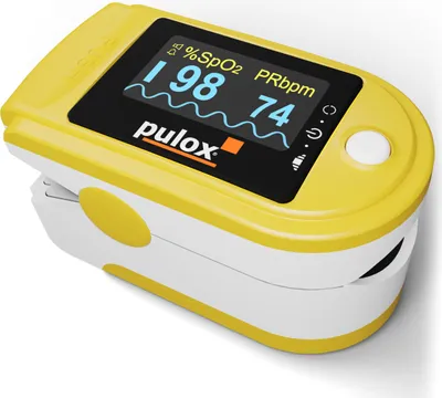 Produktbild von Pulox - PO-200A Solo - Finger-Pulsoximeter - Gelb