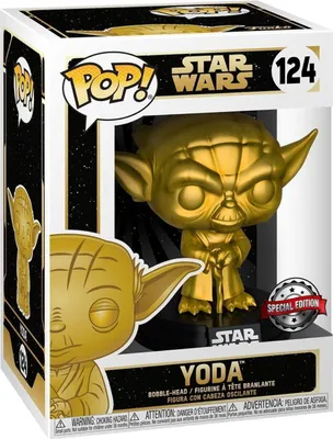 Produktbild von Star Wars - Yoda  124 Special Edition - Funko Pop! - Vinyl Figur