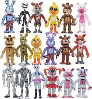Obrázek produktu pro Figurky Five Nights at Freddy’s Nightmare 18 ks - (K72130).