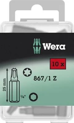 Immagine prodotto di Wera 867/1 DIY SiS bit cacciavite 10 pz
