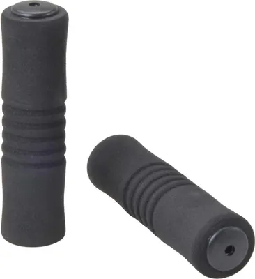 Image de Poignées de vélo Soft Griffe à 5 rainures, noires - Accessoires de vélo - Poignées de guidon Filmer 41203