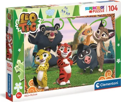 Produktbild von Clementoni Supercolor 27546, 104 Stück(e), Tiere, 6 Jahr(e)