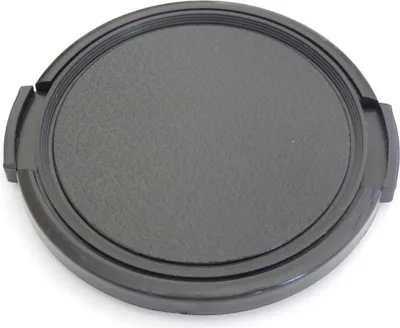 Produktbild von vhbw Objektivdeckel 58 mm kompatibel mit Canon EF 70-300 mm 4.5-5.6 DO IS USM Kamera - Kunststoff Schwarz, mit Seitengriff